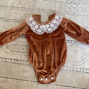 Boutique dress up romper for little girls